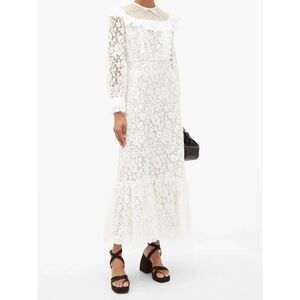 Miu Miu Floral Lace Broderie Anglaise Wedding Bridal Dress NWT 4